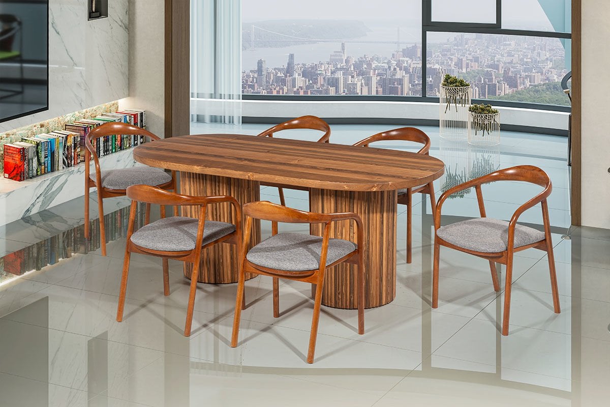 KÖŞK MASA - BARLA SANDALYE