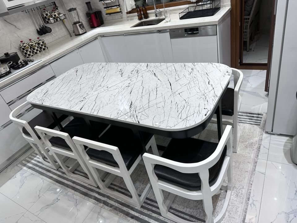 8'Lİ HİGH GLOSS ADA SETİ