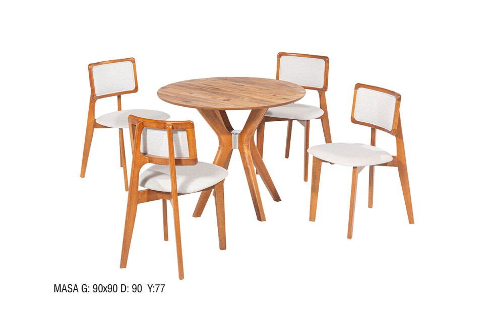 MALDİV MASA ZEUS SANDALYELİ