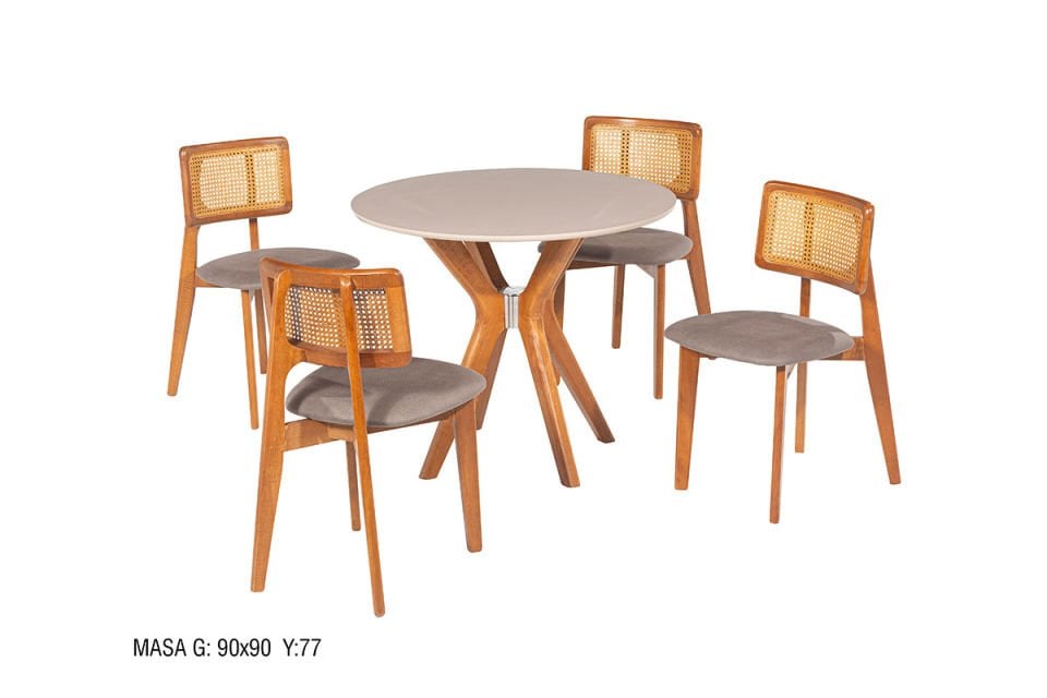 MALDİV MASA RİDAL SANDALYELİ