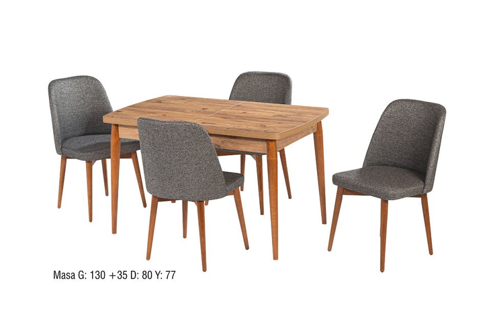 AKSU MASA İMAJ SANDALYELİ