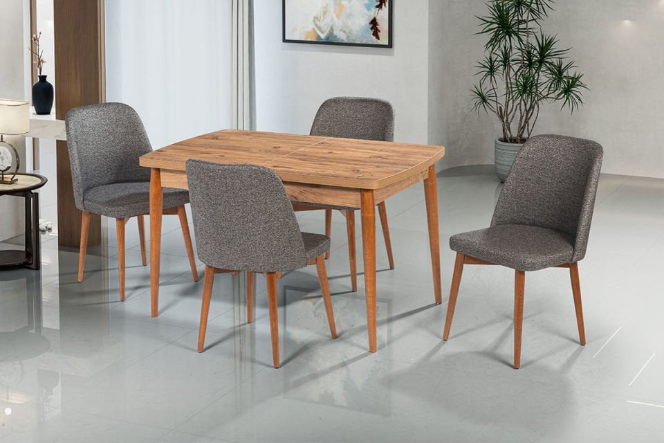 AKSU MASA İMAJ SANDALYELİ