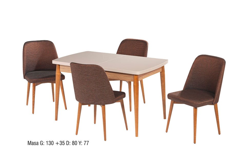 AKSU MASA  İMAJ SANDALYELİ