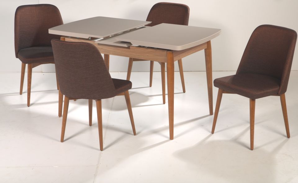 AKSU MASA  İMAJ SANDALYELİ