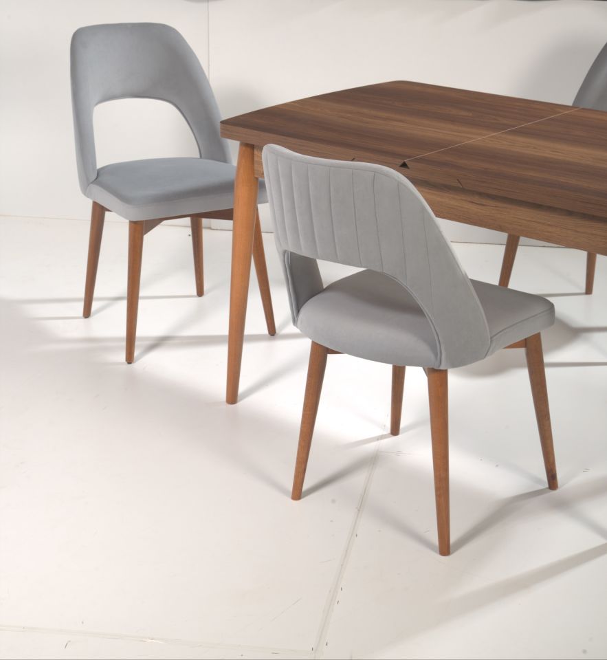 AKSU MASA NERGİS SANDALYELİ