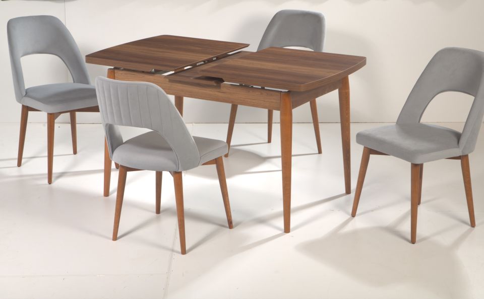 AKSU MASA NERGİS SANDALYELİ