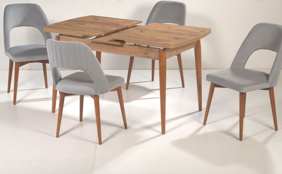 AKSU MASA NERGİS SANDALYELİ