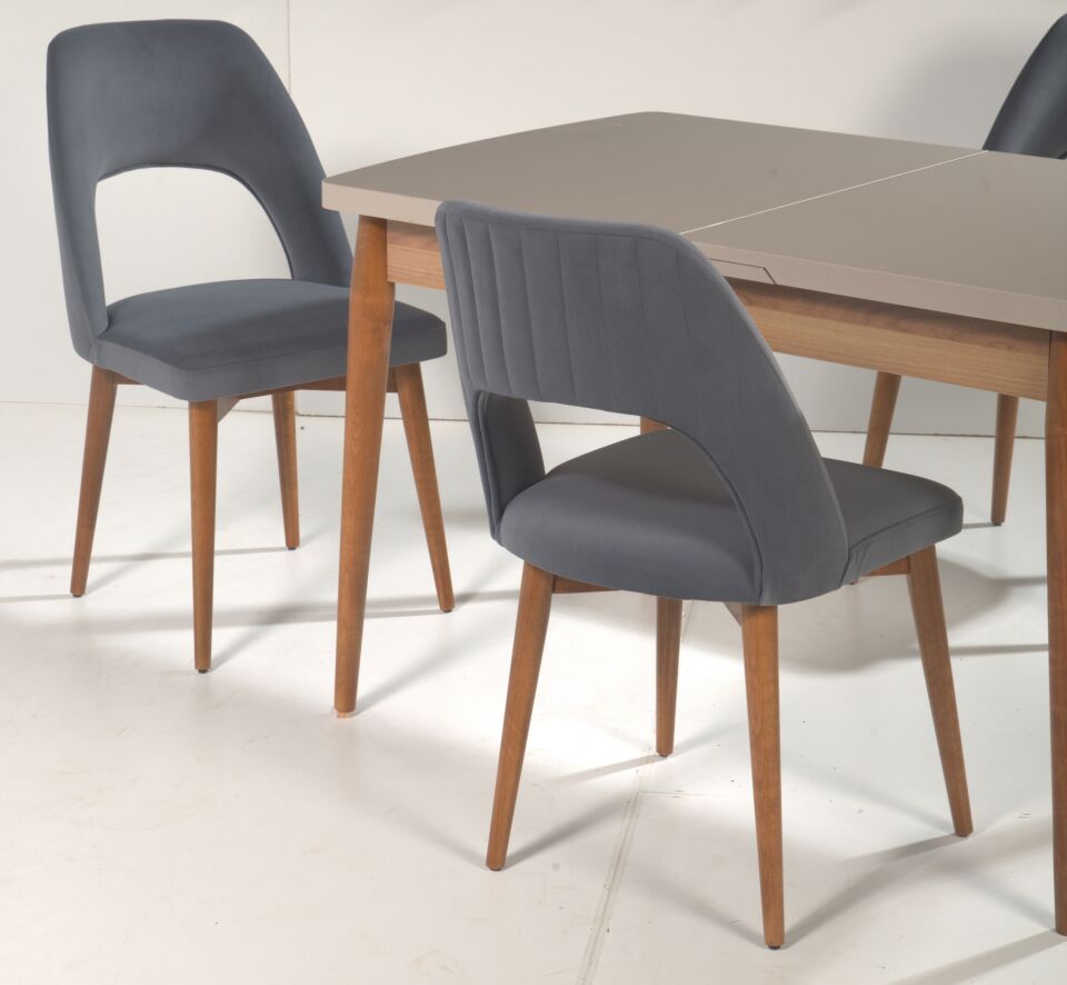 AKSU MASA NERGİS SANDALYELİ