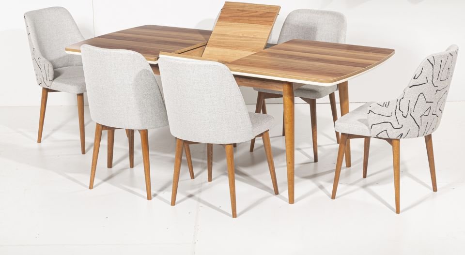 İMAJ SALON MASA İMAJ&RAVEN SANDALYE