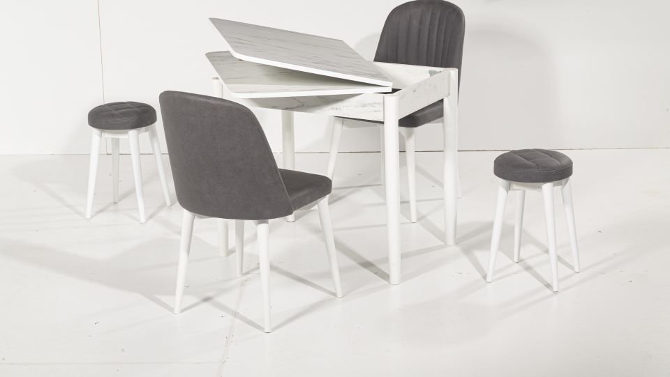 VANESSA MASA BELİZ SANDALYE%BELİZ TABURELİ