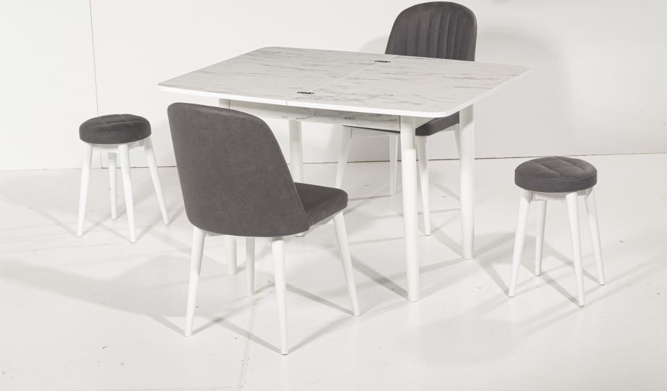 VANESSA MASA BELİZ SANDALYE%BELİZ TABURELİ