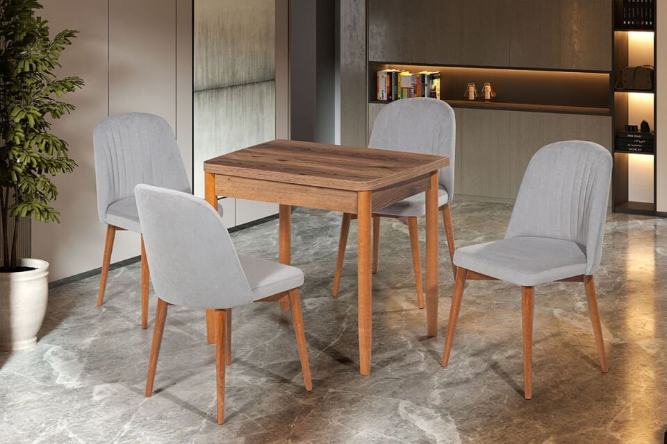 VANESSA MASA BELİZ SANDALYELİ