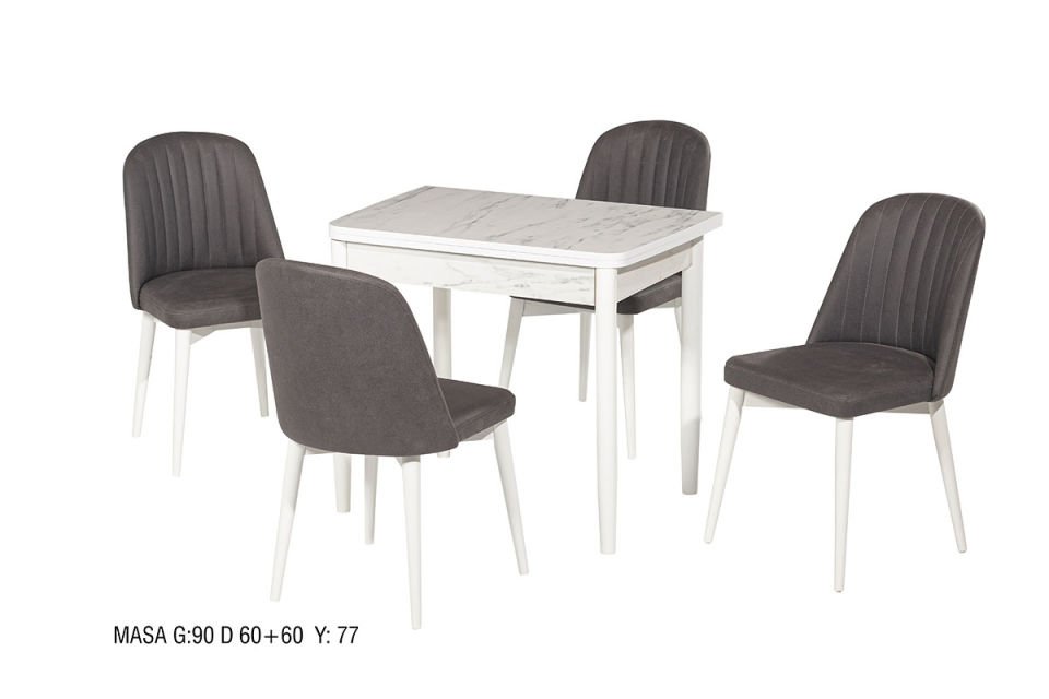 VANESSA MASA BELİZ SANDALYELİ