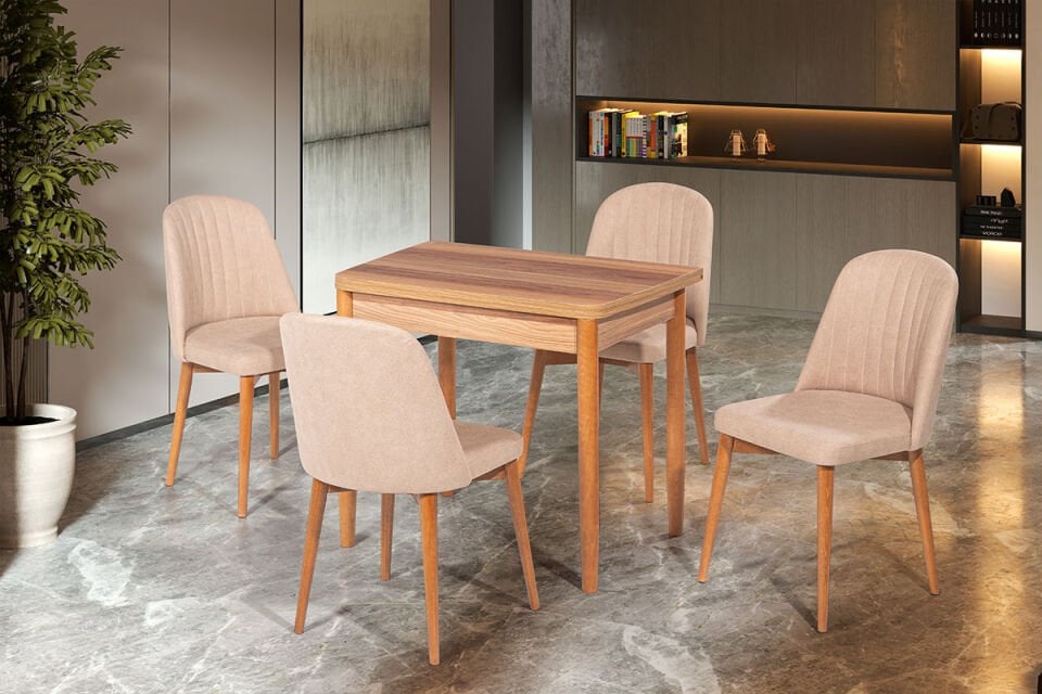 VANESSA MASA BELİZ SANDALYELİ