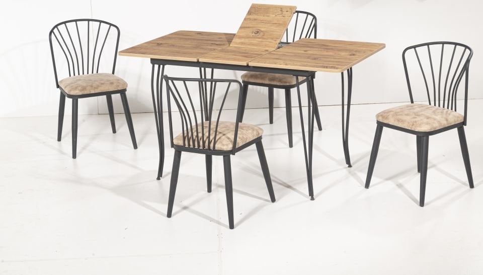 DEZİ MASA DELTA SANDALYELİ