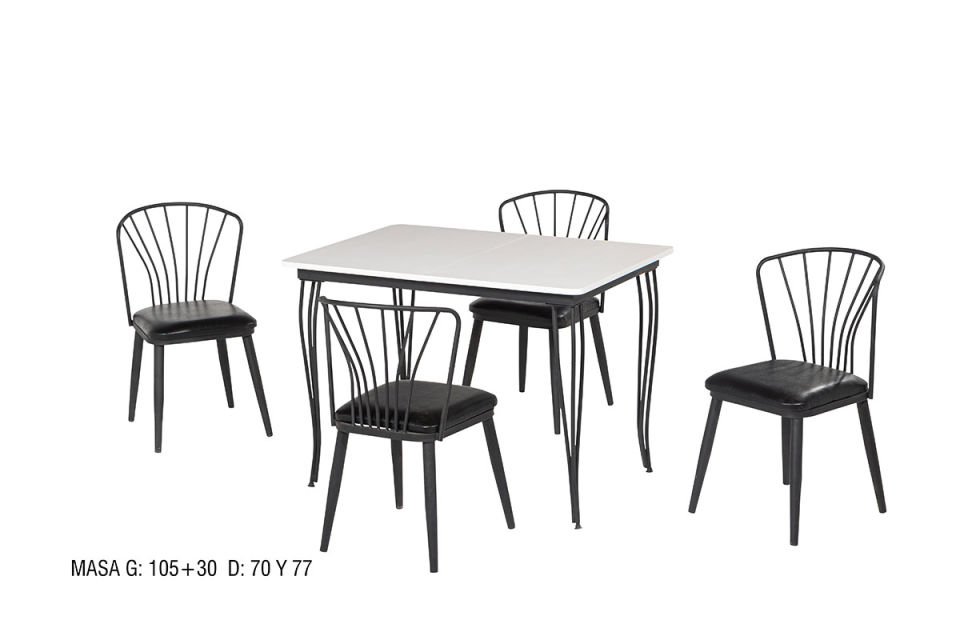 DEZİ MASA DELTA SANDALYELİ