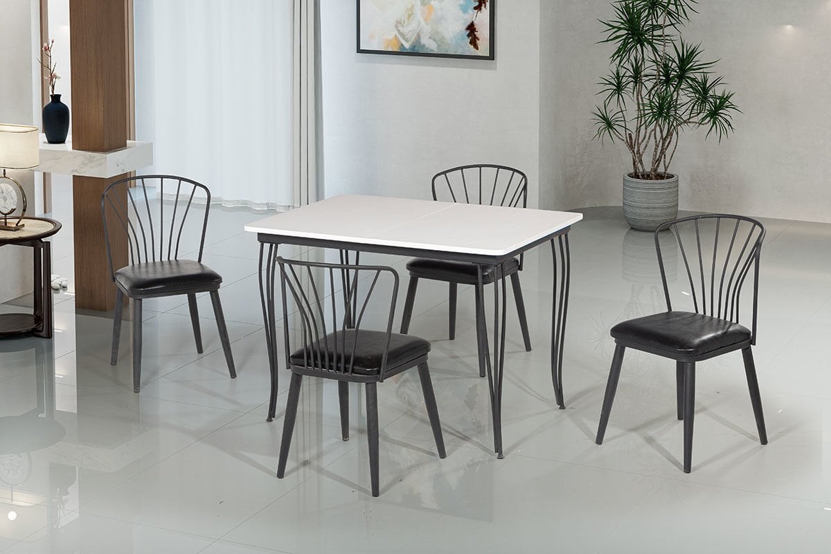 DEZİ MASA DELTA SANDALYELİ