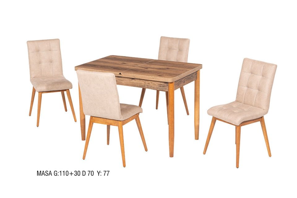 VİRAL MASA TAKIM VENÜS SANDALYELİ