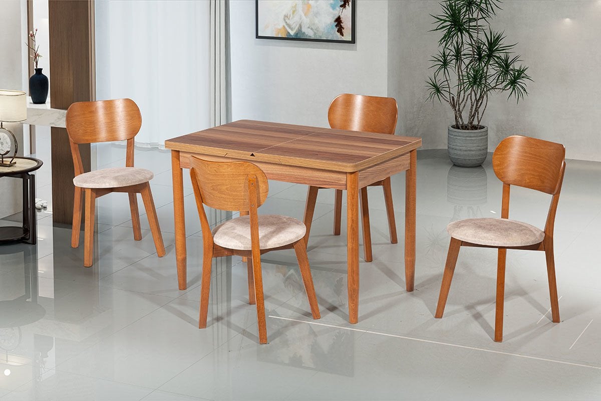 VİRAL MASA TAKIM BERİSA SANDALYELİ