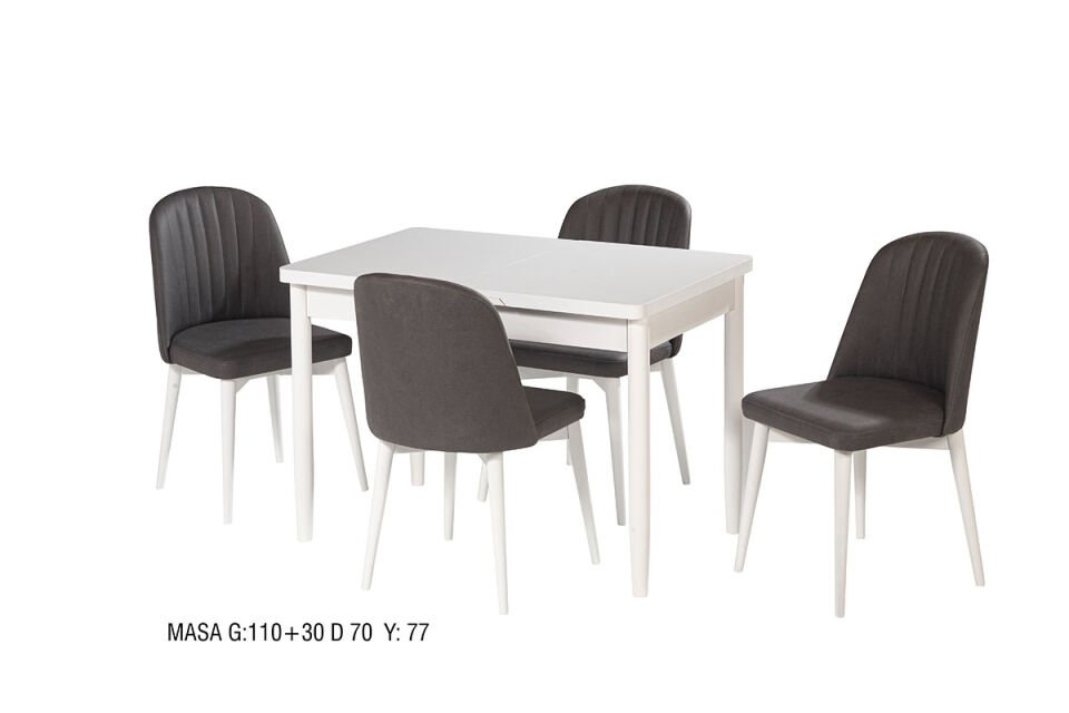VİRAL MASA TAKIM BELİZ SANDALYELİ