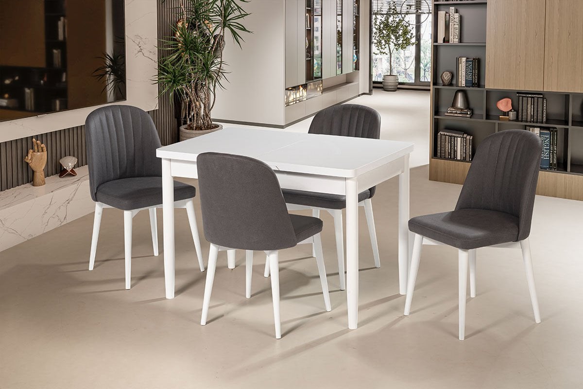 VİRAL MASA TAKIM BELİZ SANDALYELİ