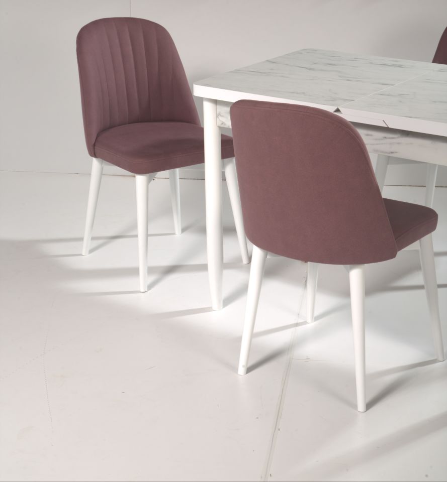 VİRAL MASA TAKIM BELİZ SANDALYELİ