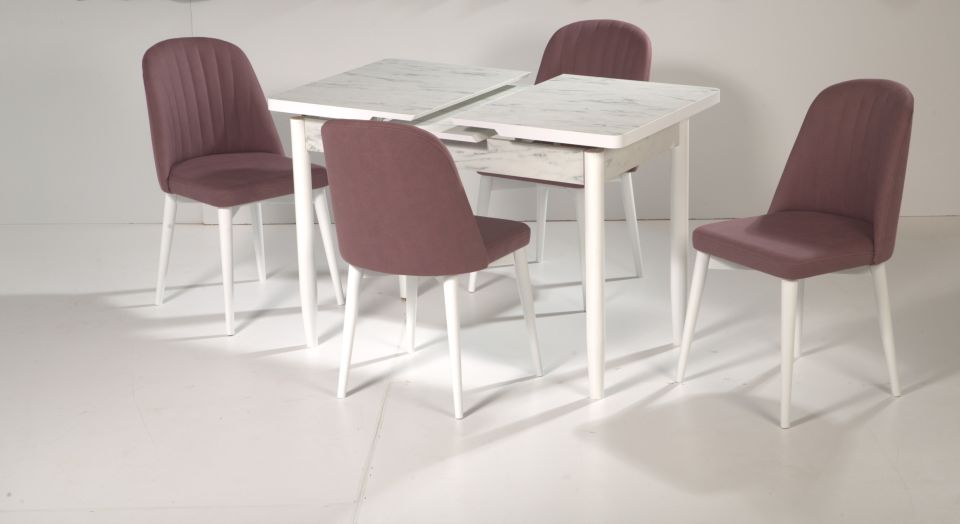 VİRAL MASA TAKIM BELİZ SANDALYELİ