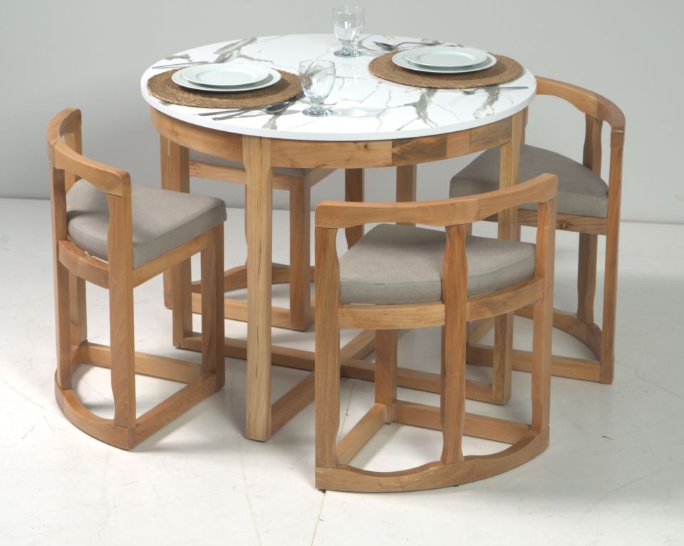 4'LÜ HİGH GLOSS ADA SETİ 93X93