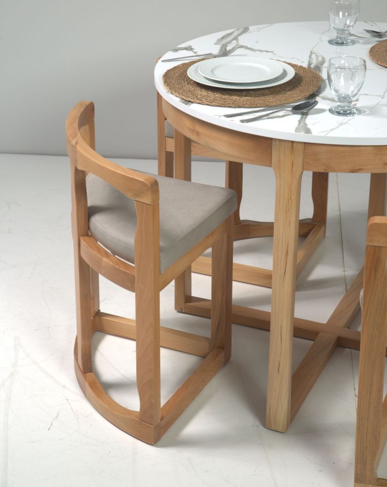 ADA MASA LAK PANEL  TABLALI 4 LÜ SET