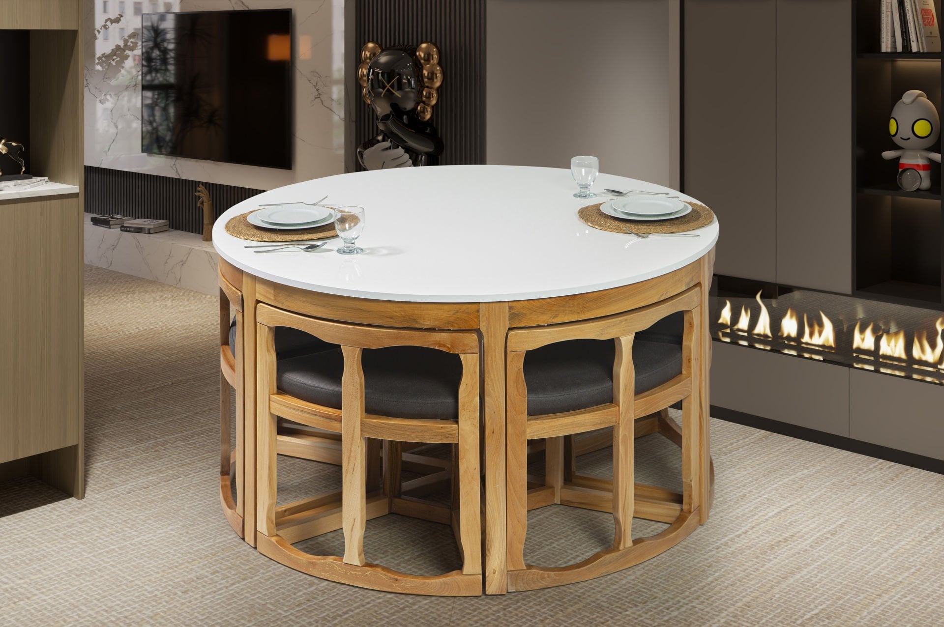 ADA MASA LAK PANEL TABLA 6 LI SET