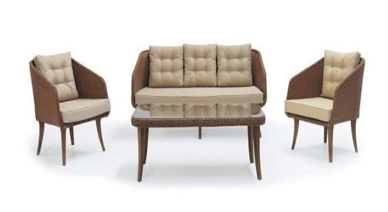 Rattan masa takımı 